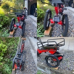 豊田トライク　キャリー　大人の三輪車　自転車　お洒落電動自転車　電動アシスト　ヤマハ TOYODA TRIKE