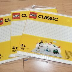 レゴ(LEGO) クラシック 基礎板(白) 　1枚300円