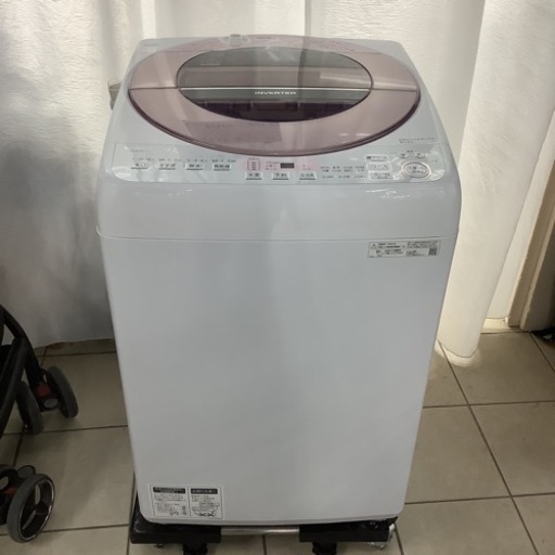 SHARP シャープ　洗濯機　ES-GV7D-P 2020年製  7㎏