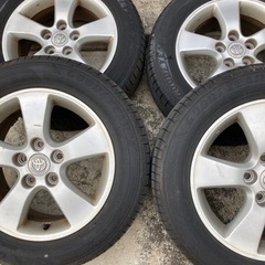 バリ山205/60R/16,5穴,114.3,+50,トヨタ純正,ノア,ヴォクシー 