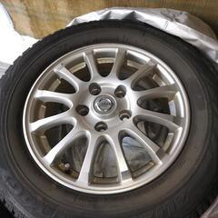 商談中！日産純正アルミホイール付スタッドレスタイヤと新品タイヤ各４本セット！