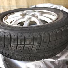 商談中！日産純正アルミホイール付スタッドレスタイヤと新品タイヤ各４本セット！