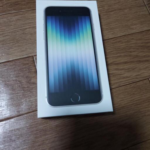 iPhone SE 3 64GB Star Light 値下げしました。