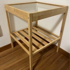 【譲り先決まりました】IKEA 【ネスナ】サイドテーブル
