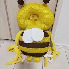 ヘッドガード　頭ごっつん防止　赤ちゃん　ミツバチ