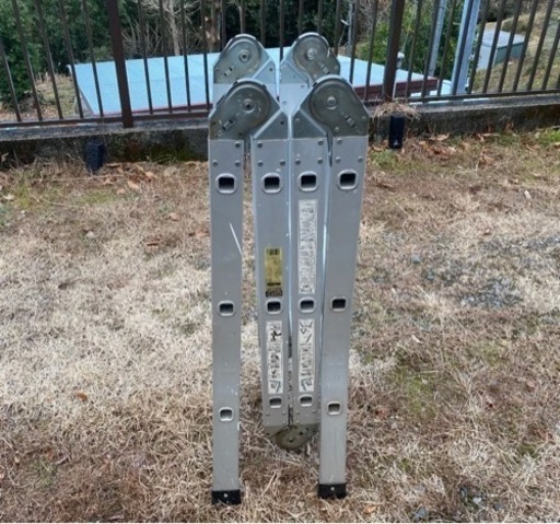 フリーラダー KAD-38 アルミ合金製多関節脚立