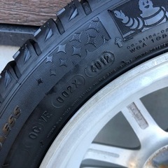 ダイハツタント等純正ホィール付きスタッドレスタイヤ