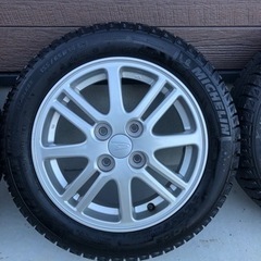 ダイハツタント等純正ホィール付きスタッドレスタイヤ