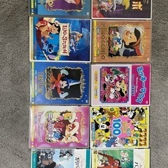 【お話中」ディズニーDVD10枚セットです