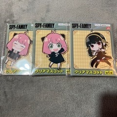 SPY×FAMILY クリアマスコット　アーニャ　ヨル　３点セット