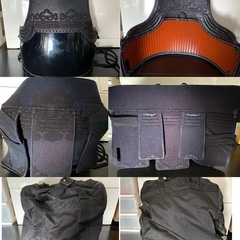 手入れ済★中古美品【剣道用防具一式+胴着綿袴】5ミリジャストフィットピッチ刺し PRO「蒼龍」