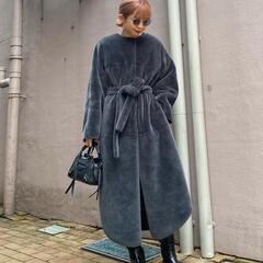 【アメリヴィンテージ】MANY WAY USEFUL BOA COAT