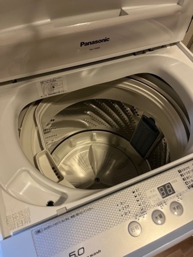 お譲り先決定しました※値下げしました【Panasonic】全自動洗濯機 5㎏ NA-F50B9