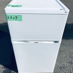2327番 Haier✨冷凍冷蔵庫✨JR-N91J‼️