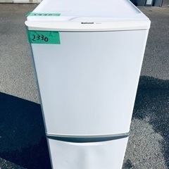 2330番 ナショナル✨冷凍冷蔵庫✨NR-B143J-W‼️