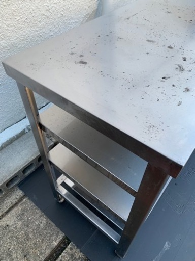 その他 業務用 作業台 調理台 1600×450×800(mm) 厨房機材 飲食