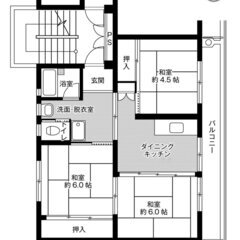 ◆敷金・礼金が無料！◆ビレッジハウス植木2号棟 (203号室)