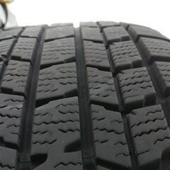 【保管程度美品】[配達無料]アルミホイール＆スタッドレスタイヤ　4本セット　215/60/17　2015年製  ダンロップ　SDX-2