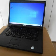 【配送出来ます】DELL 15.4インチ ノートパソコン windows10 認証済（近くなら配送も可能です。宅配もお問合せ下さい） 配送出来ます】DELL 15.4インチ ノートパソコン windows10 認証済