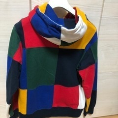 美品 Supreme シュプリーム マルチカラー パッチワーク パーカー