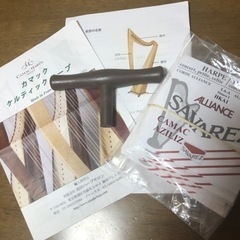 カマック　ケルティックハープ34弦　フランス製　美品