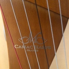 カマック　ケルティックハープ34弦　フランス製　美品