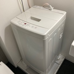無印良品　洗濯機5キロ