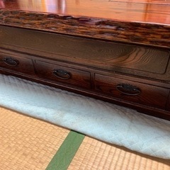 桐 囲炉裏付き座卓