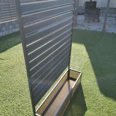 アルミフェンス ガーデニング ブラインド プランター 目隠し 