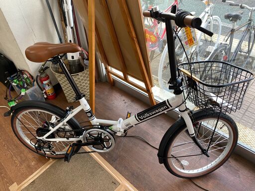 リサイクルショップどりーむ天保山店　No.560　折り畳み自転車！ほぼ新品！定価3.4万円！！