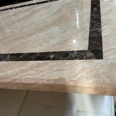 大理石　ダイニングテーブルセット