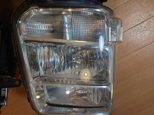 HID DA17W エブリィワゴン 左右ヘッドライト メッキ 純正 スズキ 