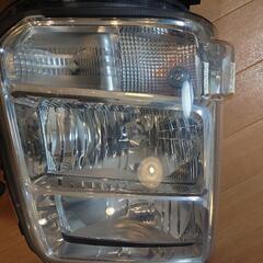 HID DA17W エブリィワゴン 左右ヘッドライト メッキ 純正 スズキ バラスト ウインカー球 ポジション球付き