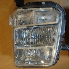 HID DA17W エブリィワゴン 左右ヘッドライト メッキ 純正 スズキ バラスト ウインカー球 ポジション球付き