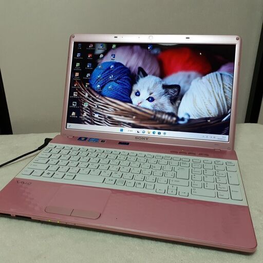 【取引中です】SONY　VAIO　15インチ　SSD　i5　Wi-Fi　カメラ　ブルーレイ　テンキー付き　Windows11