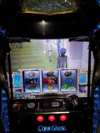 スロット　コードギアスR2 実機　イヤホンコンバーター付き　たのめる便 パチスロコードギアスR2/ZX