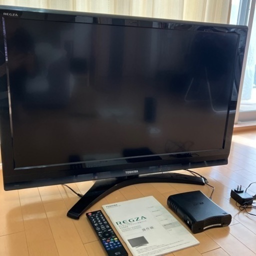 【決まりました】TOSHIBA 液晶テレビ　40型　外付HDD付
