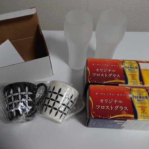 ドルチェデュオ(カップ) プレミアムモルツ(グラス)