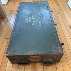 アンティークオブジェ   ミリタリーボックス