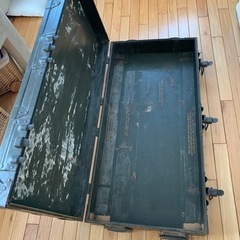 アンティークオブジェ   ミリタリーボックス