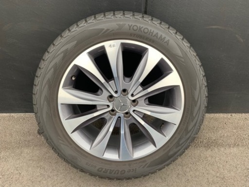 美品 超バリ溝 ベンツ X166 GL GLS 純正 ウィンターオプション
