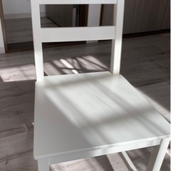 IKEA イケア ダイニングチェア イス 椅子 ホワイト