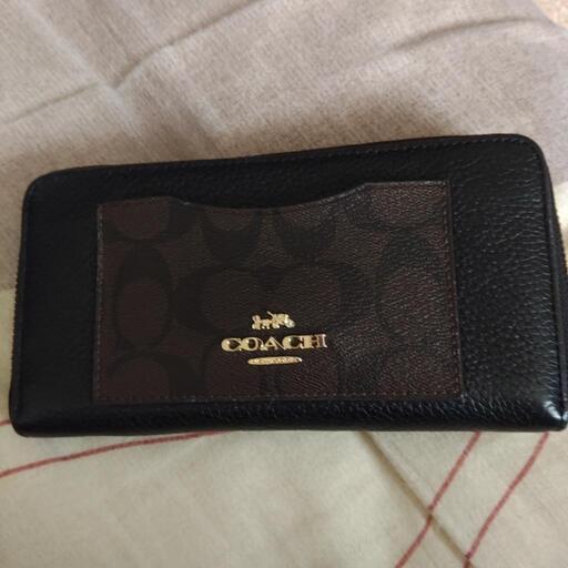 美品！COACH!コーチ！長財布！迷い財布！