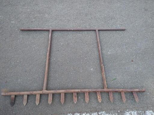 飾り　鉄製　　古道具　　古い農機具