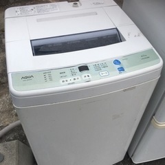 【大特価!!】中古 AQUA 6.0kg洗濯機 AQW-S60D(W)