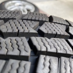 スタッドレス　アルミホイール4本セット　ダンロップ　14インチ　ウィンターマックス