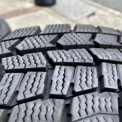 スタッドレス　アルミホイール4本セット　ダンロップ　14インチ　ウィンターマックス