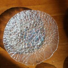 紫陽花ガラス皿５枚セット