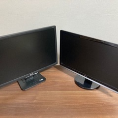 DELLと acer のモニター