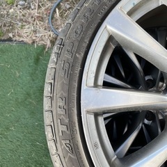 タイヤホイール４本　225/45/19  アルミ